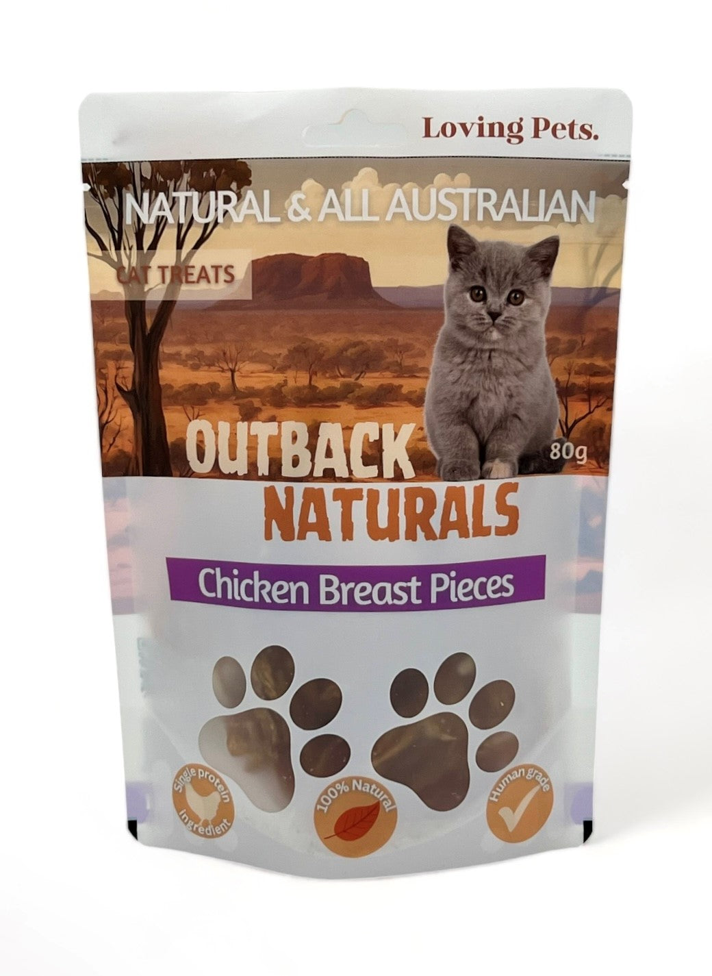 Chicken Breast Pieces Cat Treat