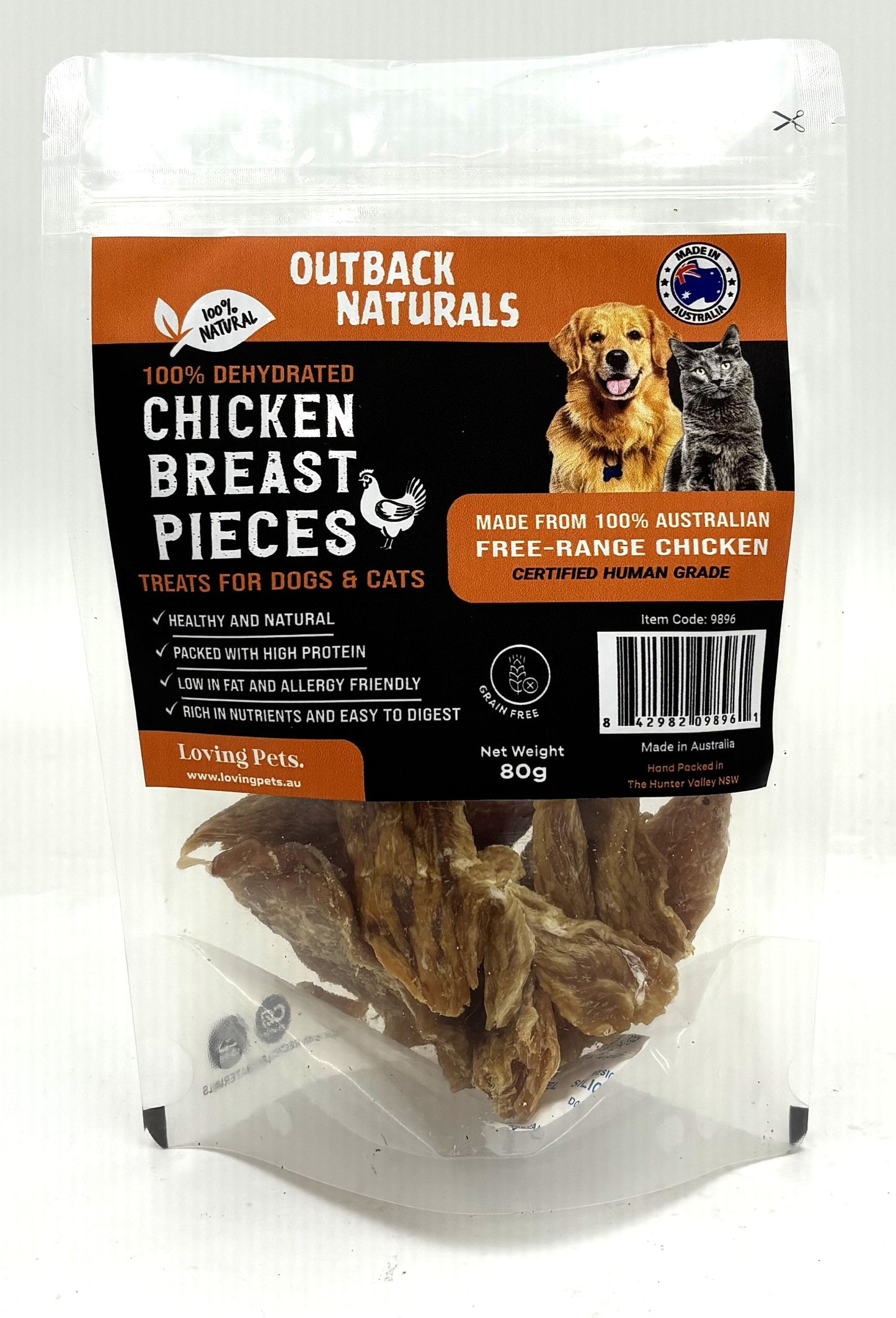 Chicken Breast Pieces Dogs & Cats