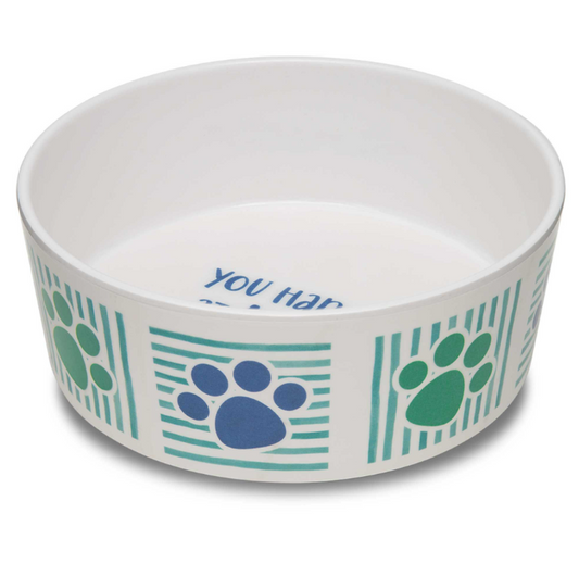 Dolce Moderno 'You Had Me at Woof" Bowl