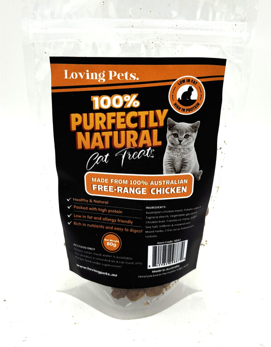 Purfectly Natural Chicken Cat Treats 160gm