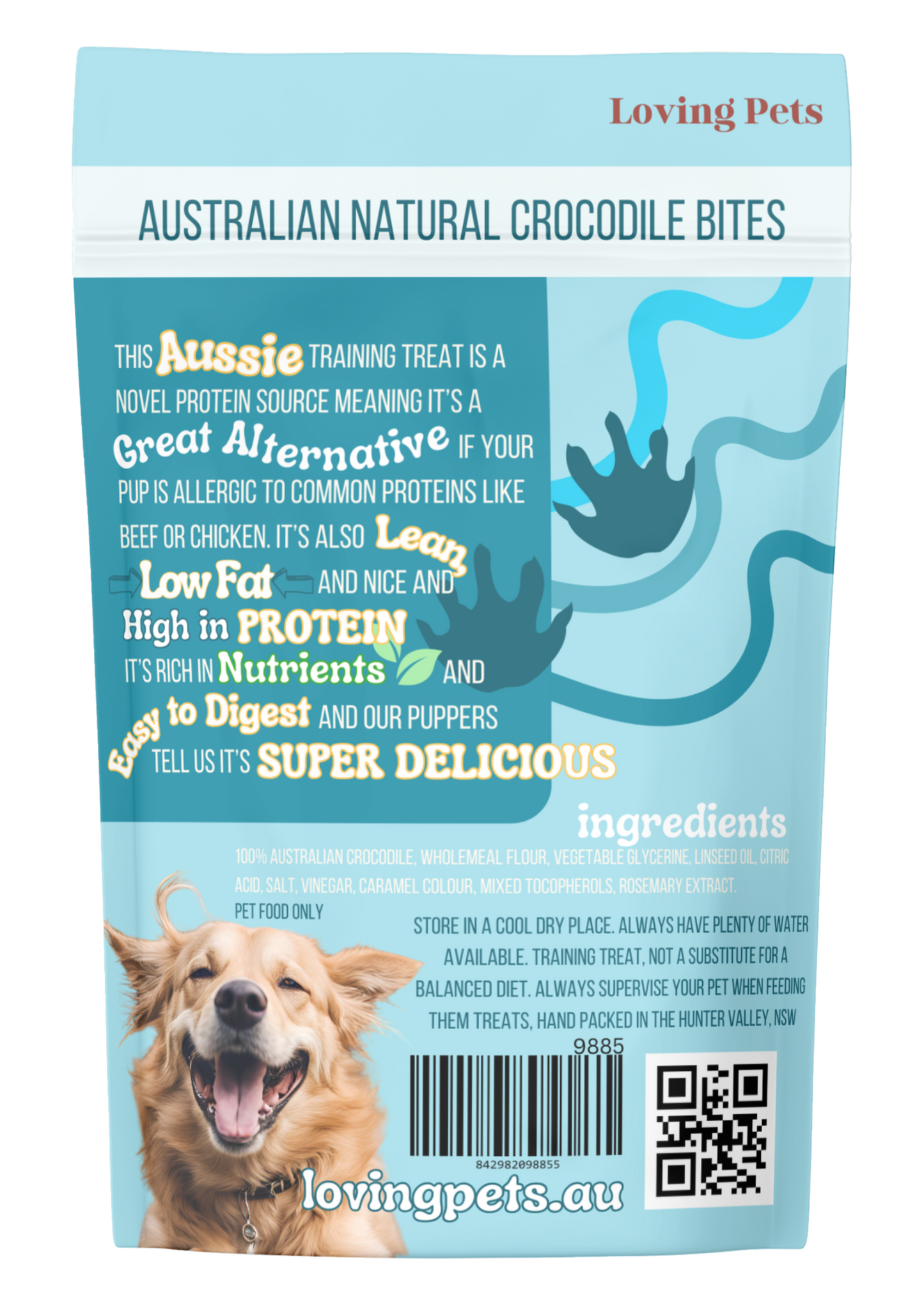 Make it Snappy - Crocodile Bites Dog Treats