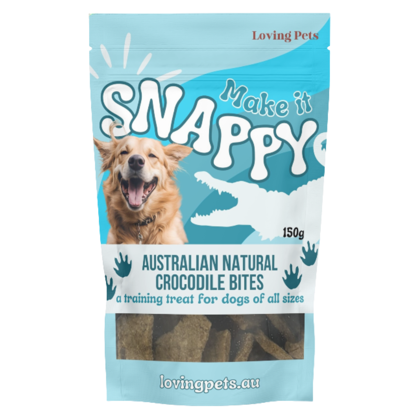 Make it Snappy - Crocodile Bites Dog Treats
