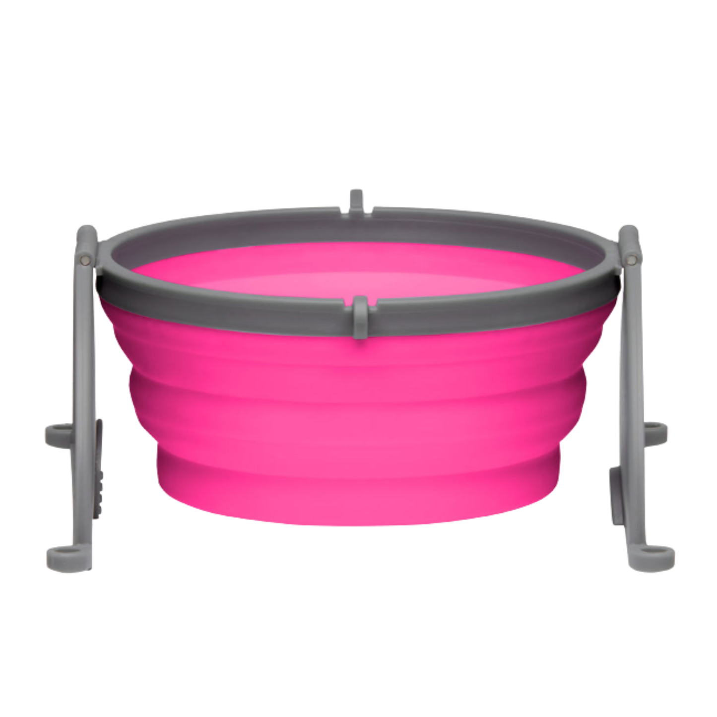 Loving Pets Bella Roma Travel Bowl Pink