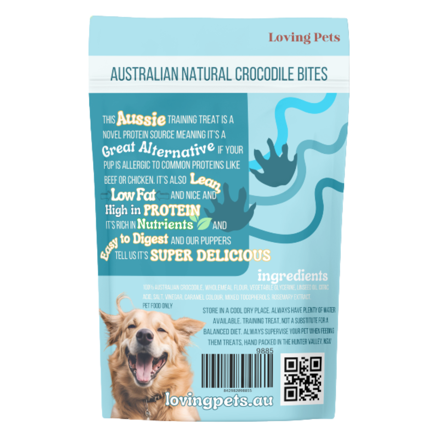 Make it Snappy - Crocodile Bites Dog Treats