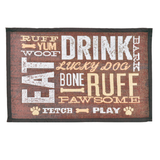 Dog Day Chenille Fashion Dog Mat