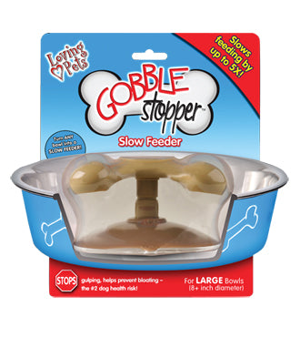Loving Pets Gobble Stopper - Slow Feeder for Dogs