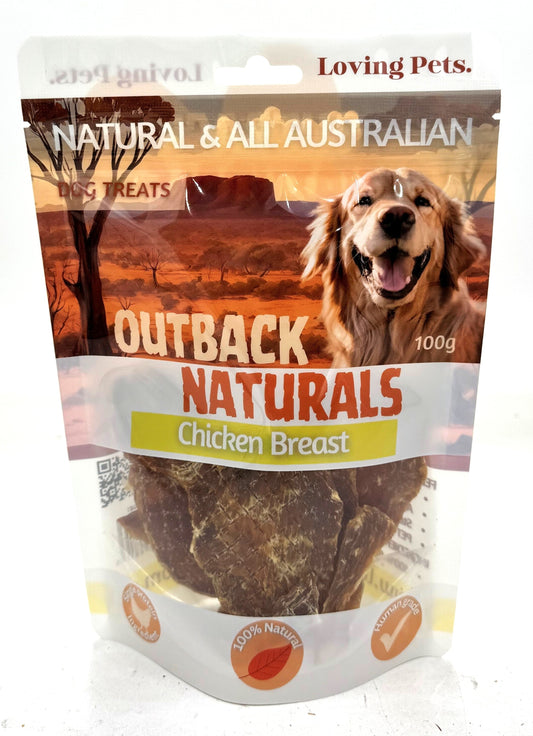 Loving Pets Chicken Breast Dog Treats 100gm