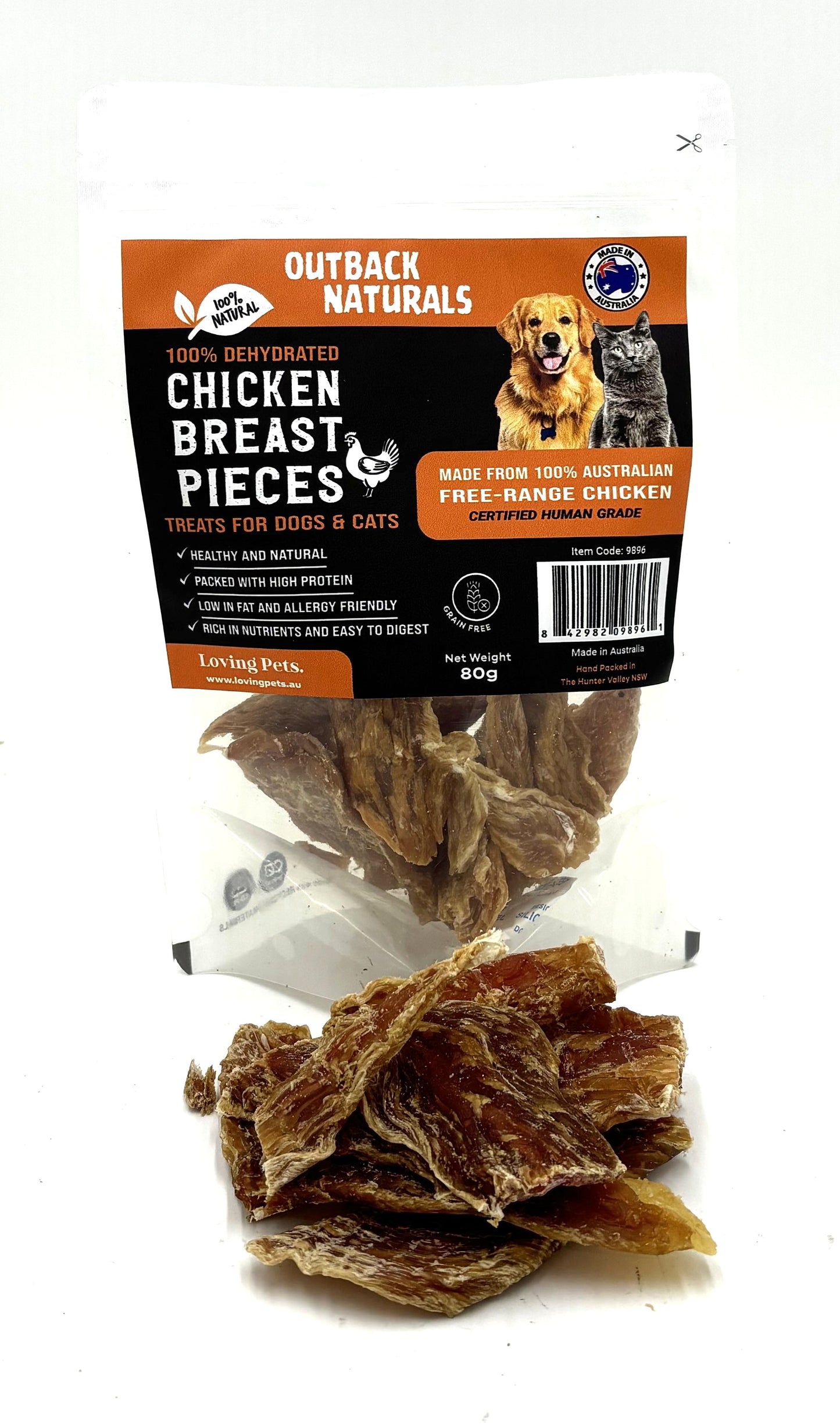 Chicken Breast Pieces Dogs & Cats