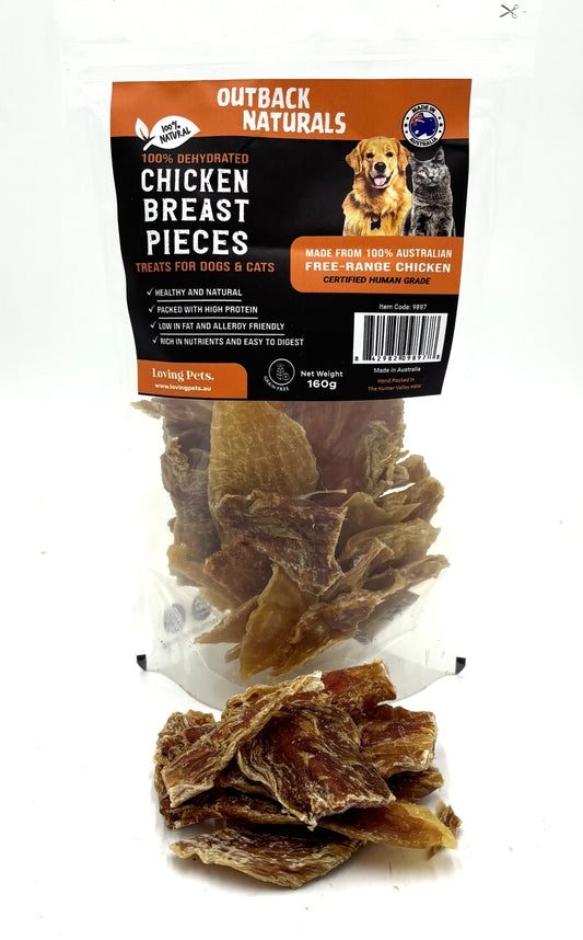 Chicken Breast Pieces Dogs & Cats